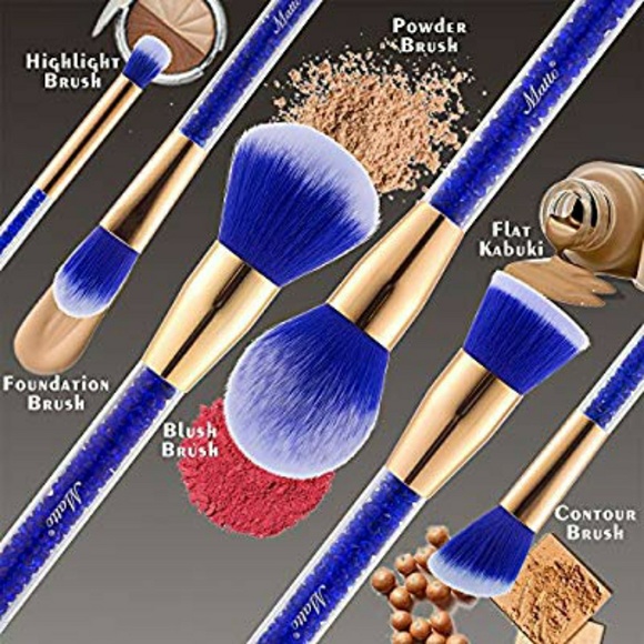 💙Acrylic Rhinestone Brush Set ( Sapphire) - Picture 3 of 5